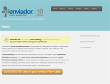 Tablet Screenshot of elenviador.com